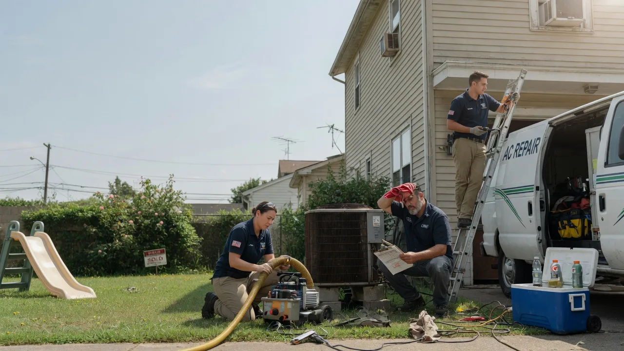 AC Repair in Ortley, SD near me